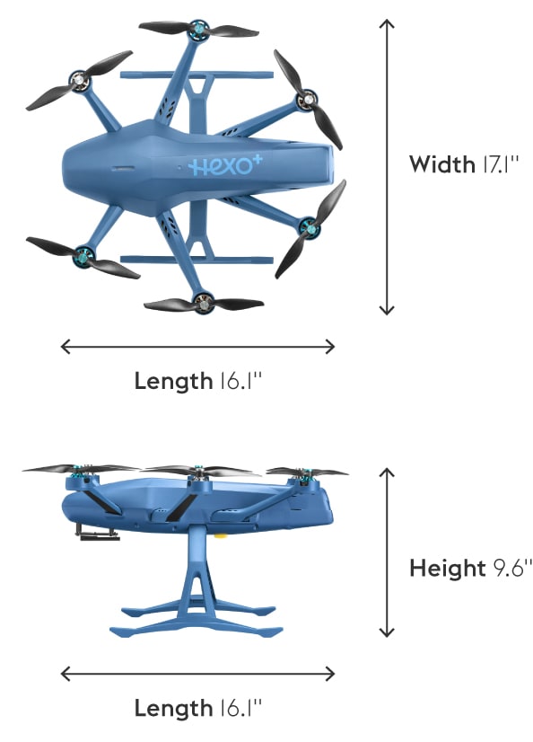 Drone Hexo+ : prise en main