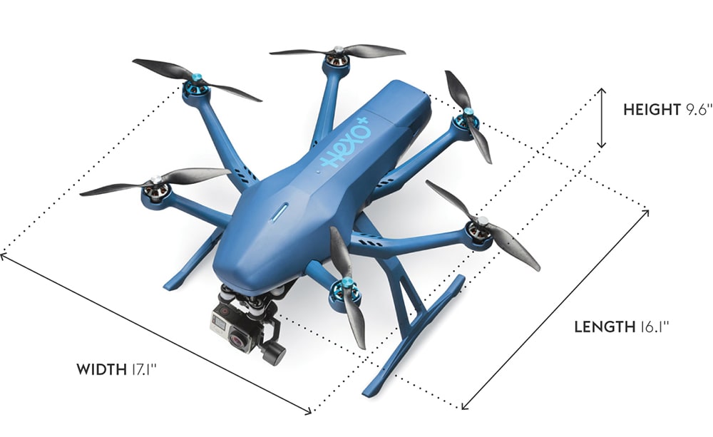 Hexo+, le drone suiveur - Ere Numérique